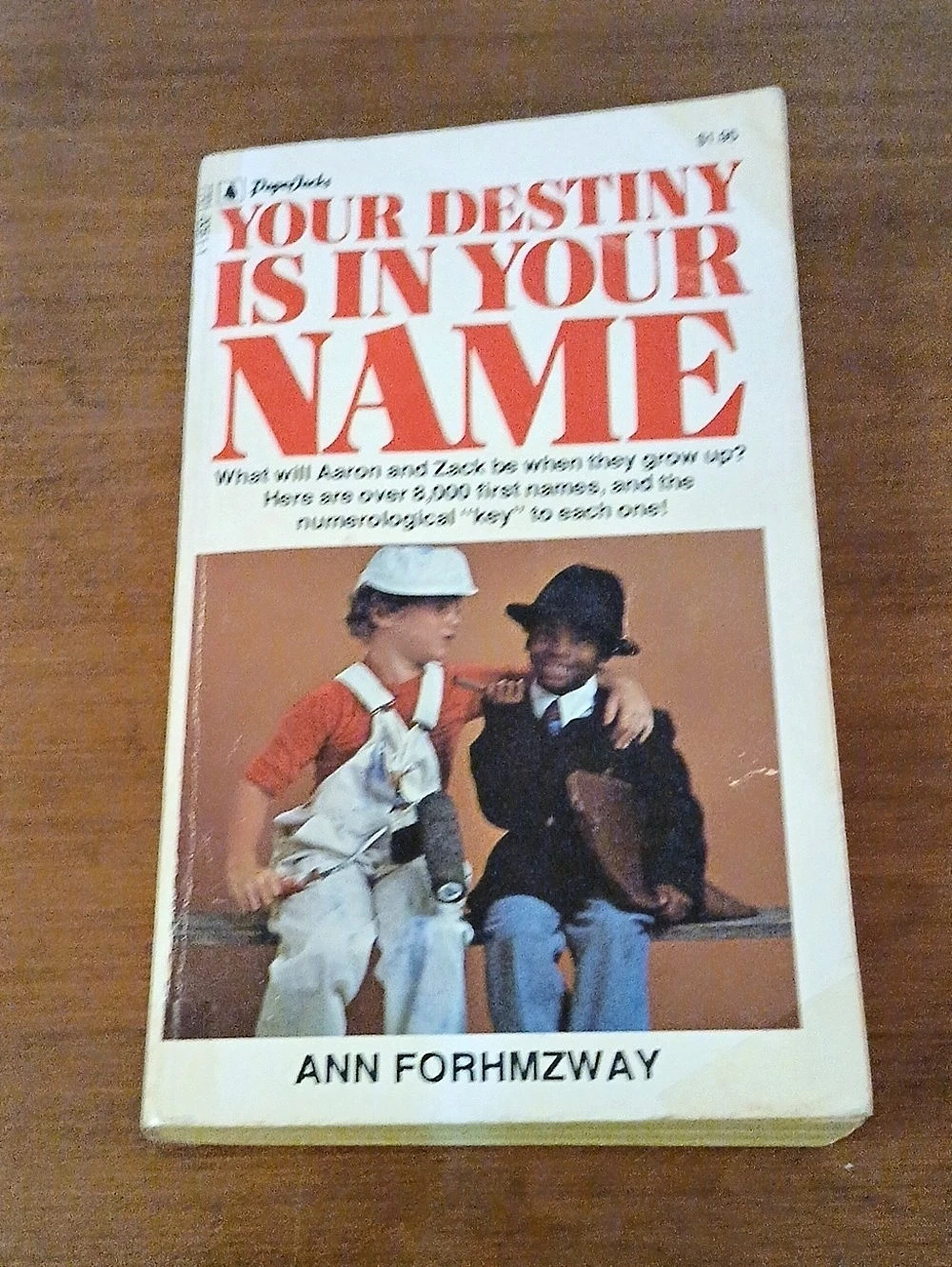 PaperJacks Your Destiny Is in Your Name Numerology Paperback 1977